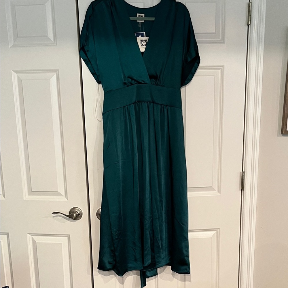 Anne Klein Teal Midi Dress